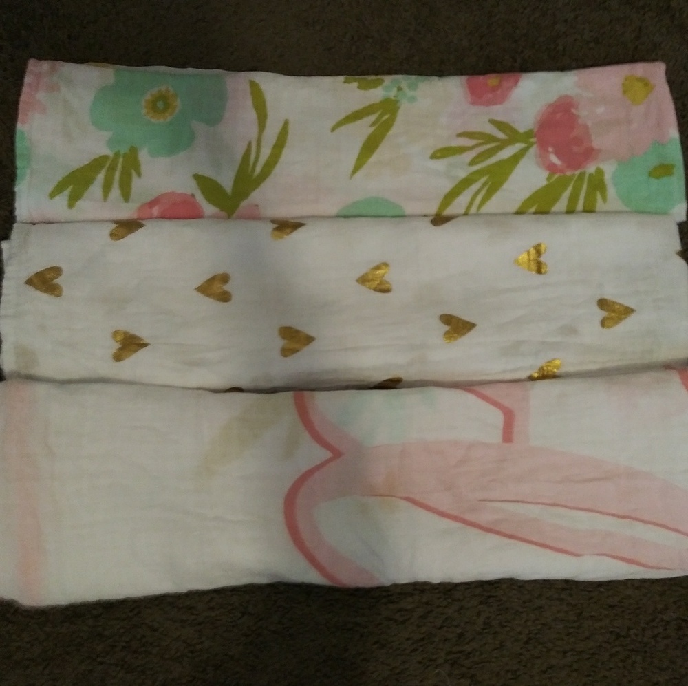 3pk Baby Swaddles